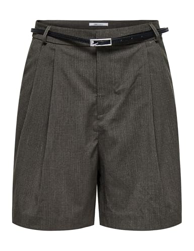 ONLY Onlgaria Life Hw Belt Check Shorts TLR von ONLY