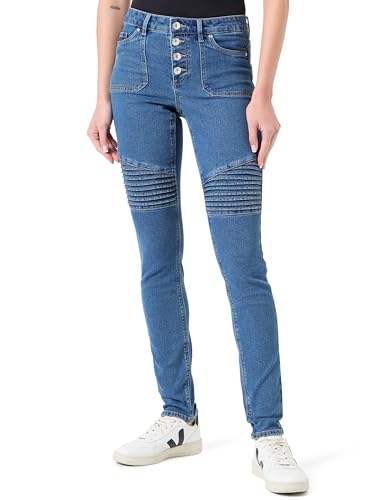 ONLY Onlhush Mid Waist Sk Poc Biker PIM DNM ONLY Onlhush Mid Waist Sk Poc Biker PIM DNM von ONLY