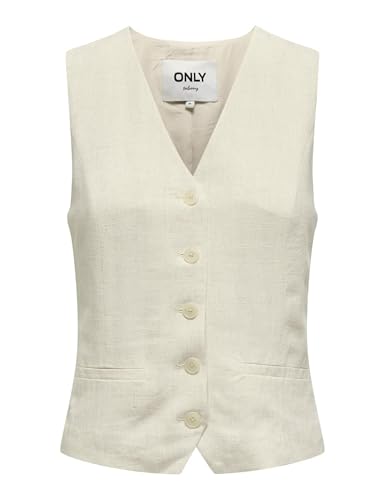 ONLY Onliris-Siesta S/L Linen Bl Vest Tlr von ONLY