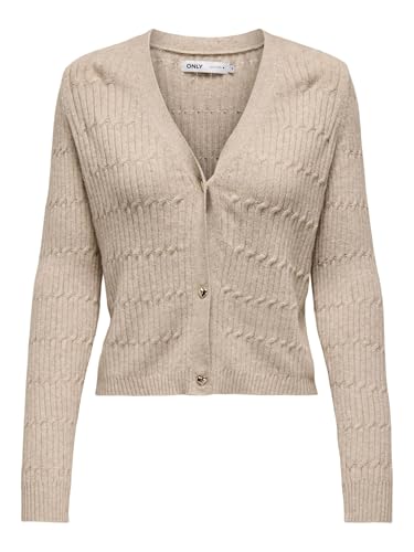 ONLY Onlkatia Ls Cable V-Neck Cardi KNT Noos ONLY Onlkatia Ls Cable V-Neck Cardi KNT Noos von ONLY