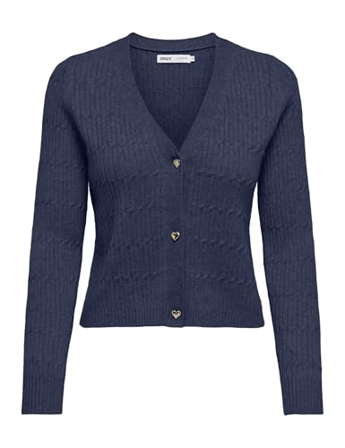 Onlkatia Ls Cable V-Neck Cardi KNT Noos Onlkatia Ls Cable V-Neck Cardi KNT Noos von ONLY
