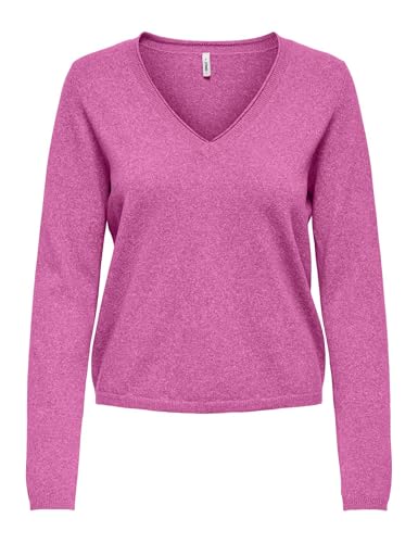 ONLY Onlloyal Life Ls V-Neck Pullover KNT Nca von ONLY