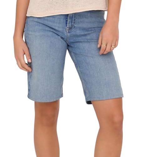 ONLY Female Jeans-Shorts ONLMADISON Hohe Taille Normal geschnitten Jeans-Shorts ONLY Female Jeans-Shorts ONLMADISON Hohe Taille Normal geschnitten Jeans-Shorts von ONLY