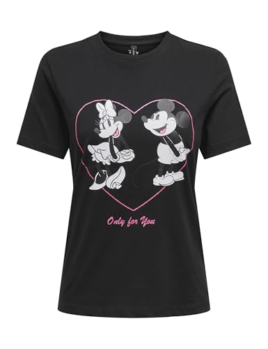 ONLY Onlmickey Life Reg S/S Valentine Top JRS ONLY Onlmickey Life Reg S/S Valentine Top JRS von ONLY