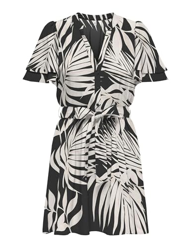 ONLY Onlnova Life Elite S/S Lenia Dress AOP von ONLY