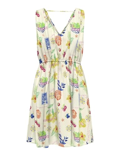 ONLY Onlnova Life Vis Sara String Dress AOP von ONLY