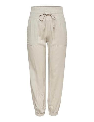 ONLY Onlpalma Reg STR Linen Mix Track PNT von ONLY