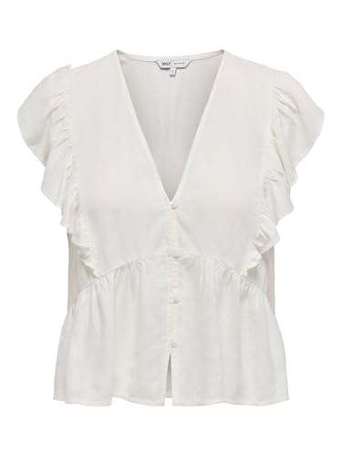 ONLY Onlrian Flonce S/S Top WVN von ONLY