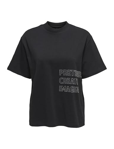 ONLY Onlriri S/S Rhinestone Top Box JRS von ONLY