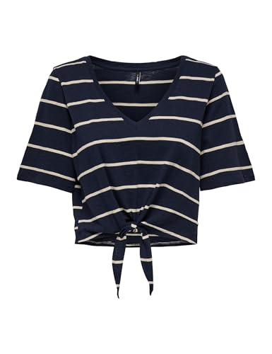 ONLY Onlsummer S/S V-Neck Knot Top JRS von ONLY