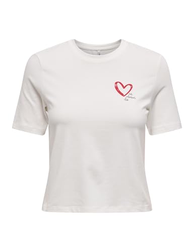 ONLY Onlvallie Life S/S Love Top Box JRS ONLY Onlvallie Life S/S Love Top Box JRS von ONLY