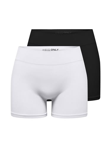 ONLY Onlvicky S-Less Mini Shorts 2-Pack von ONLY