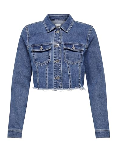 ONLY Onlwonder Ls Cropped DNM Jacket Gua Noos von ONLY