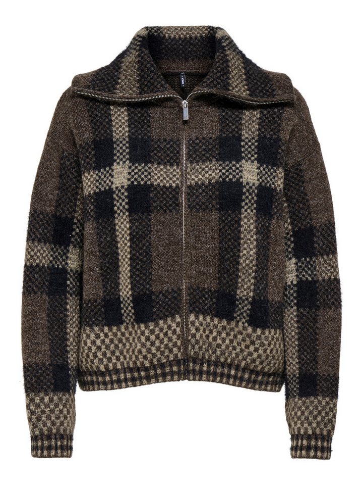 ONLY Outdoorjacke ONLMAROON LS ZIP COLLAR CARDIGAN KN von ONLY