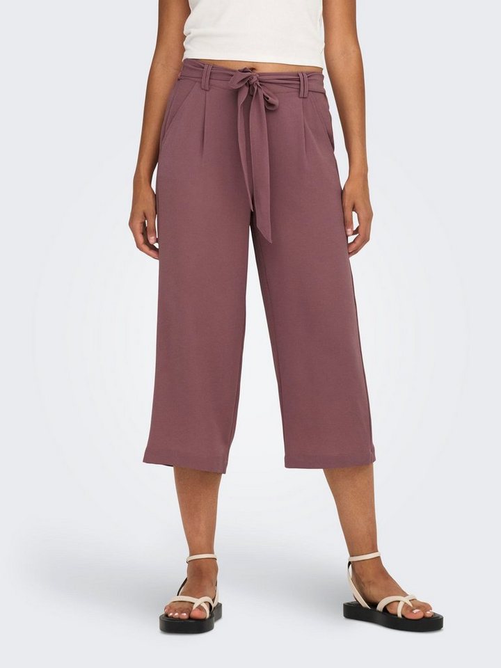 ONLY Palazzohose ONLWINNER PALAZZO CULOTTE PANT NOOS PTM in uni oder gestreiftem Design von ONLY