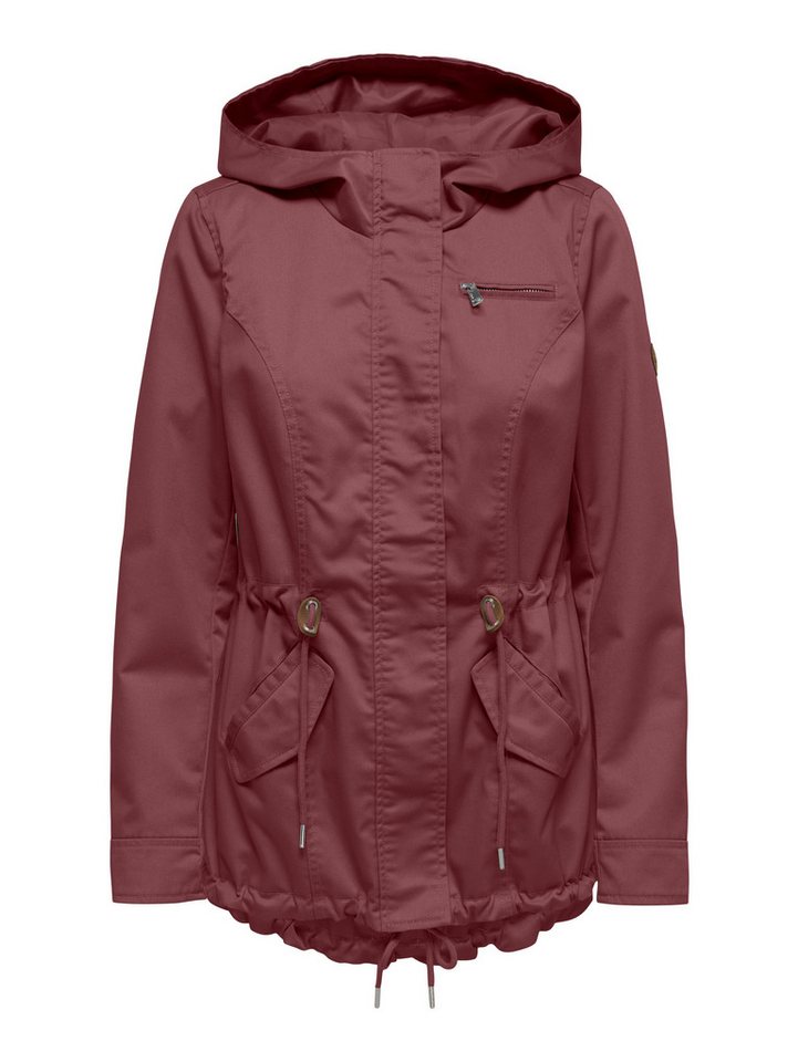ONLY Parka ONLLORCA LIFE CANVAS PARKA CC OTW mit Kordelzug in der Taille von ONLY