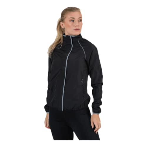 ONLY Play Damen Onpperformance Run Jacket Sportjacke, Black/Print:W. Black & RED, XL von ONLY