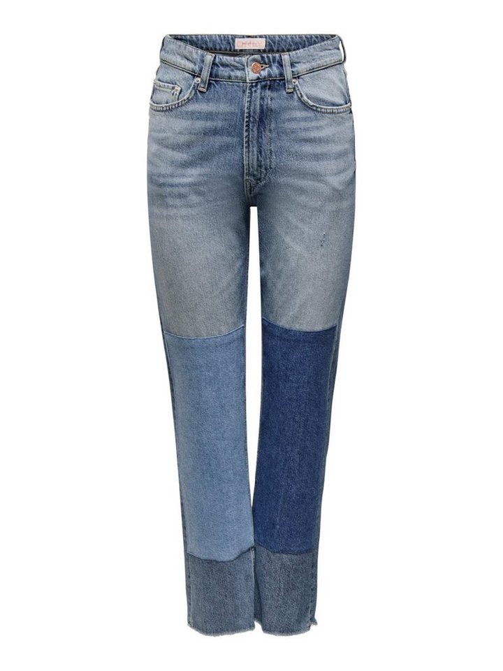 ONLY Regular-fit-Jeans JOLY (1-tlg) Patches von ONLY