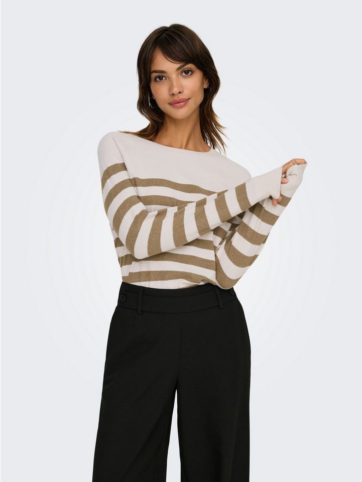 ONLY Rundhalspullover ONLAMA LIFE LS RAGLAN O-NECK CC KNT von ONLY