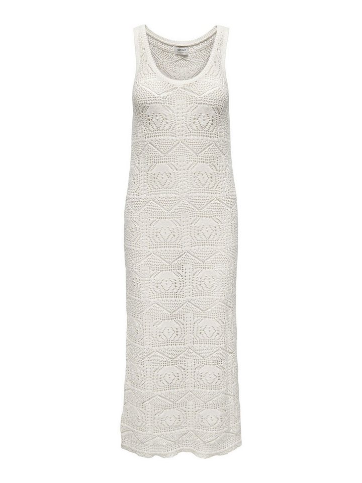 ONLY Shirtkleid Sommer Beach Dress ärmelloses Box Fit (lang) ONLBEACH LIFE SL DRESS KNT von ONLY