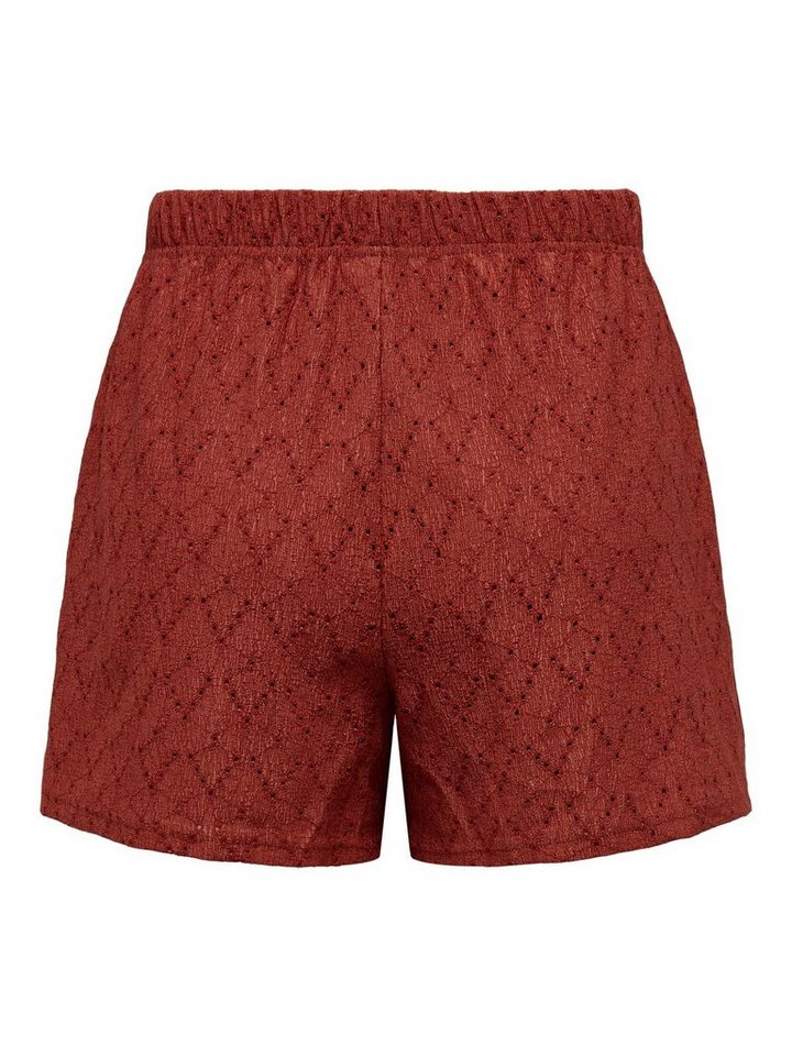 ONLY Shorts Dalia (1-tlg) Lochmuster, Drapiert/gerafft von ONLY