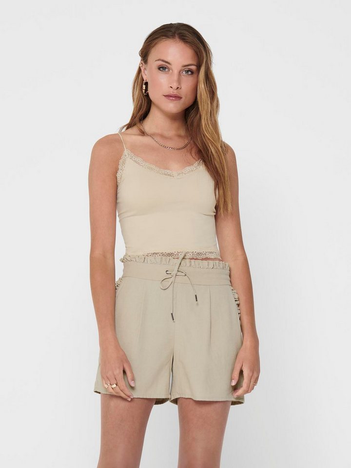ONLY Spitzentop ONLVICKY LACE SEAMLESS CROPPED TOP von ONLY