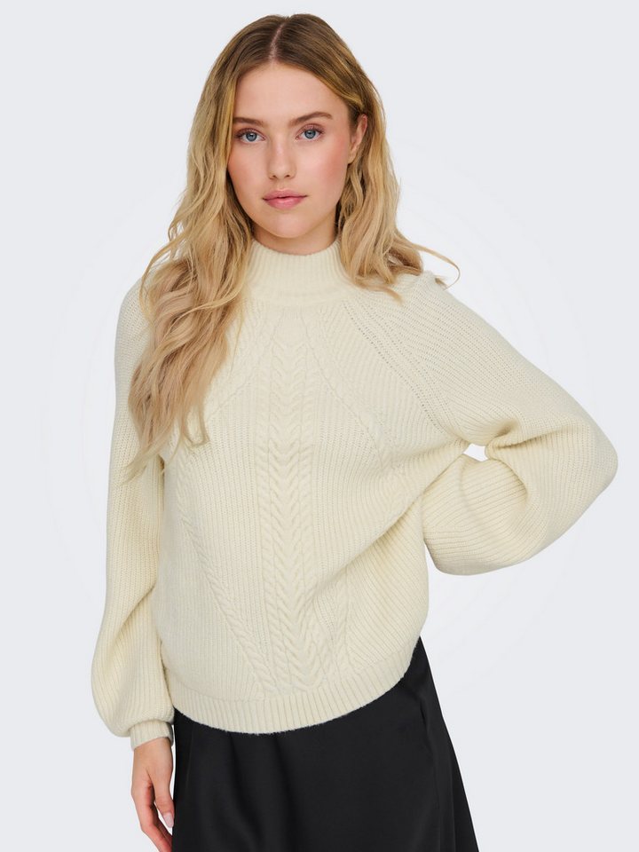ONLY Stehkragenpullover ONLKATIA LS DETAIL HIGHNECK CC KNT von ONLY