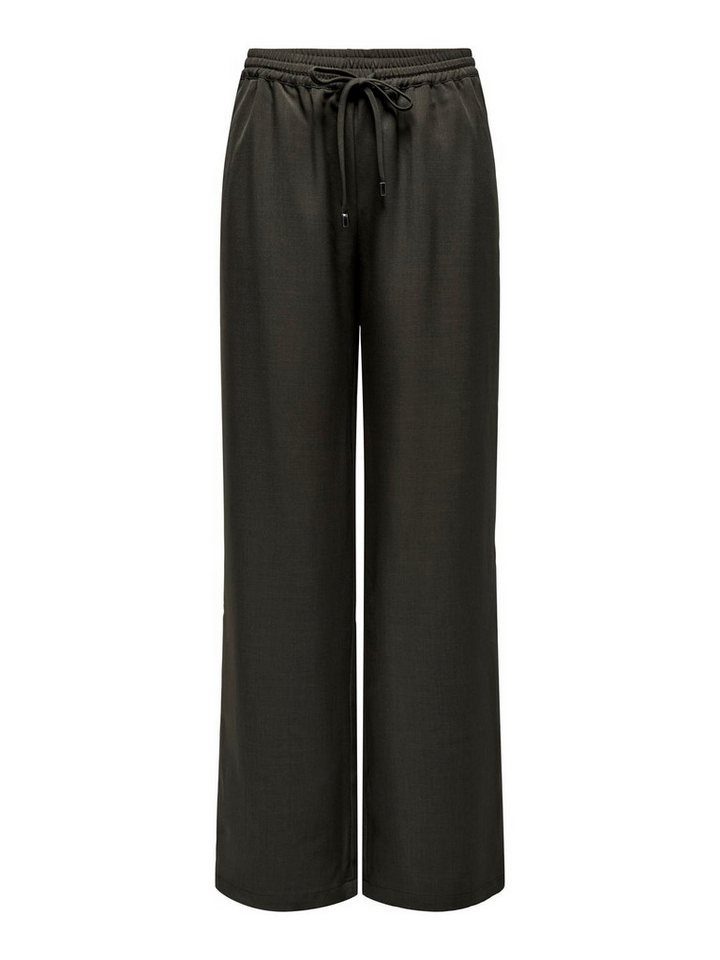 ONLY Stoffhose weiter Beinschnitt hoher Taille elegant ONLGINNY HW WIDE PULL-UP PANT OY PNT von ONLY