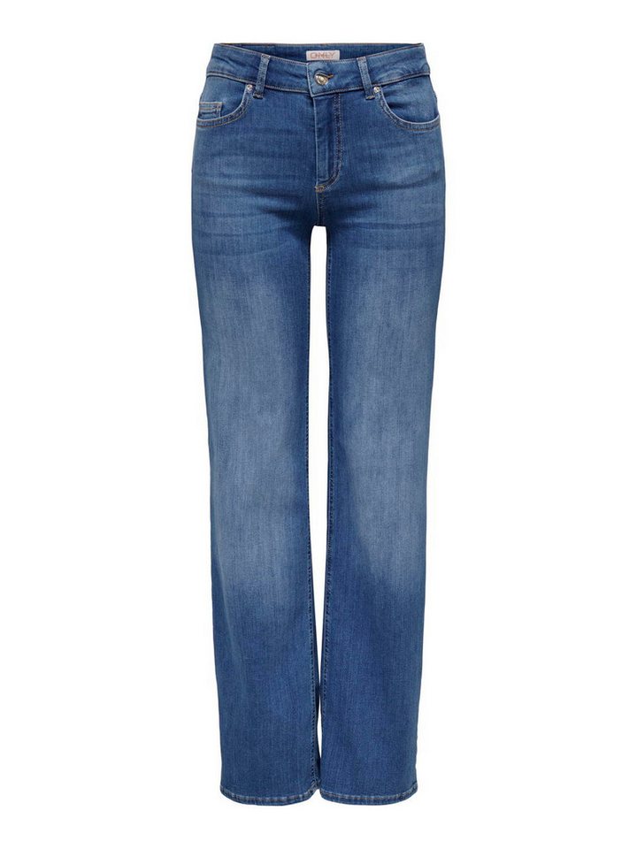 ONLY Straight-Jeans Only Damen Jeans-Hose OnlBlush Straight-Fit gerades Bein von ONLY