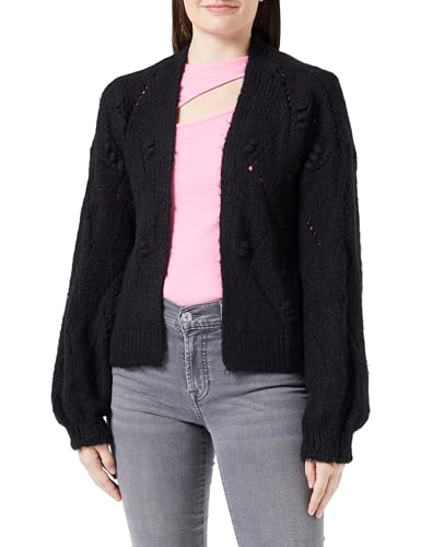 ONLY Strickjacke Damen, Schwarz, L von ONLY
