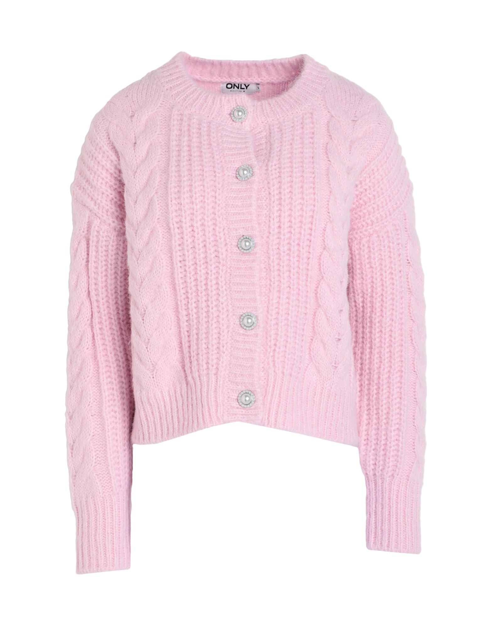 ONLY Strickjacke Damen Rosa ONLY Strickjacke Damen Rosa von ONLY
