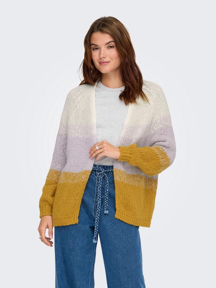 ONLY Strickjacke ONLALYSSA LIFE LS OPEN CARDIGAN CC KNT von ONLY