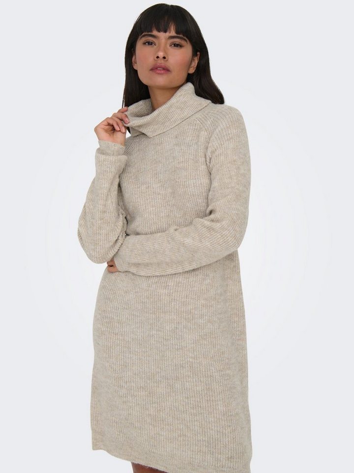 ONLY Strickkleid ONLSILLY LS ROLLNECK DRESS BF KNT von ONLY