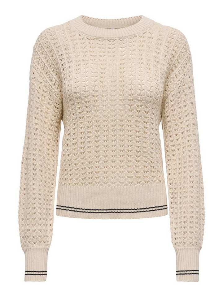 ONLY Strickpullover ONLASA LS DETAIL O-NECK CC KNT von ONLY