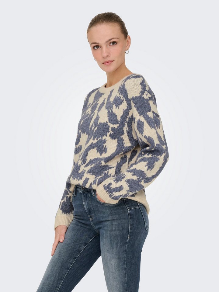 ONLY Strickpullover ONLGIGI LS GLITTER O-NECK KNT von ONLY