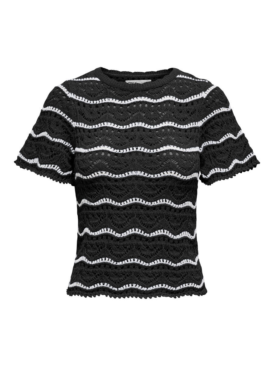 ONLY - Strickpullover - Onlannasofia schwarz - Gr. - L von ONLY