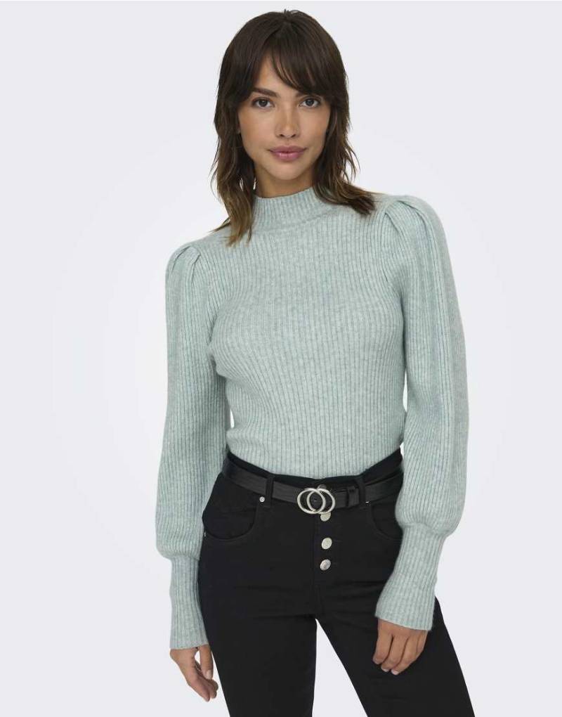 ONLY - Strickpullover in Nebelgrau von ONLY