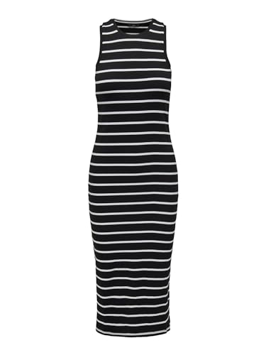 ONLY Onlbelfast Stripe S/L Mididress JRS Noos von ONLY
