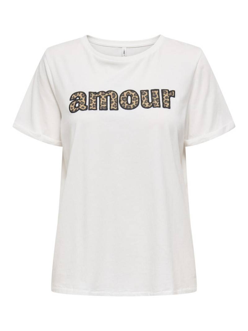 ONLY - T-Shirt - Onlline weiß - Gr. - XS von ONLY