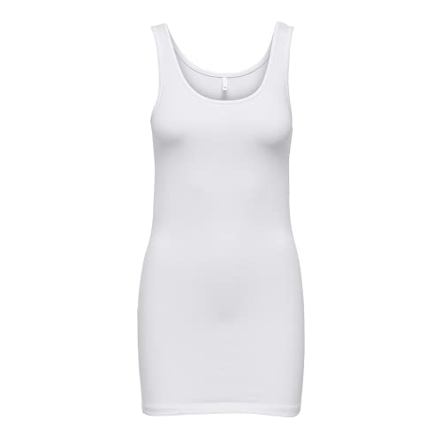 ONLY Tank Top in Weiß 15239691 (1, XXL) von ONLY