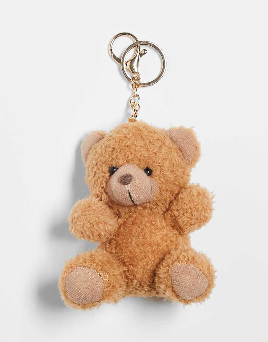 ONLY - Taschenanhänger im Teddybär-Design in Braun-Brown von ONLY