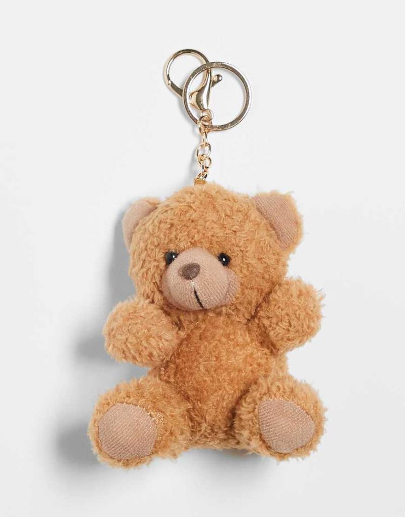 ONLY - Taschenanhänger im Teddybär-Design in Braun-Brown von ONLY