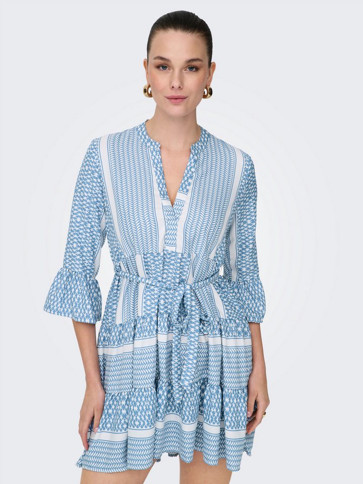 ONLY Tunikakleid ONLATHENA LIFE 3/4 SHORT DRESS WVN NOOS Sommerkleid von ONLY