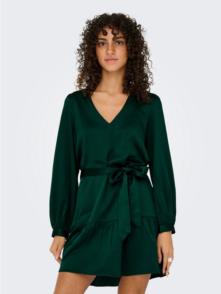 ONLY Tunikakleid ONLNEW ALENA LIFE L/S SHORT DRESS WVN Sommerkleid von ONLY