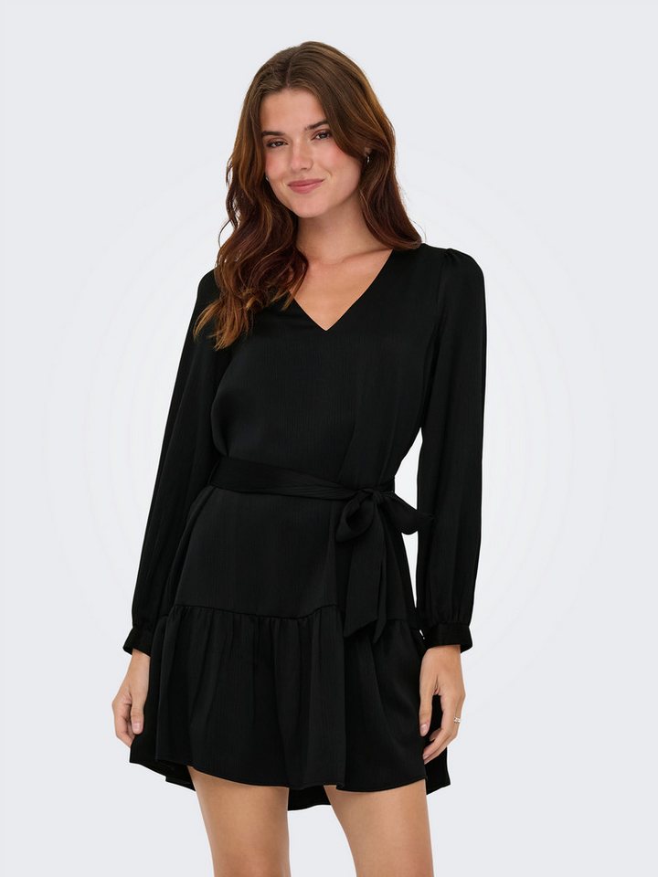 ONLY Tunikakleid ONLNEW ALENA LIFE L/S SHORT DRESS WVN Sommerkleid von ONLY