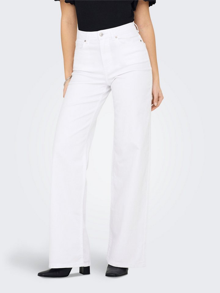 ONLY Weite Jeans ONLMADISON BLUSH HW WIDE DNM CRO NOOS mit weitem Beinschnitt ONLY Weite Jeans ONLMADISON BLUSH HW WIDE DNM CRO NOOS mit weitem Beinschnitt von ONLY