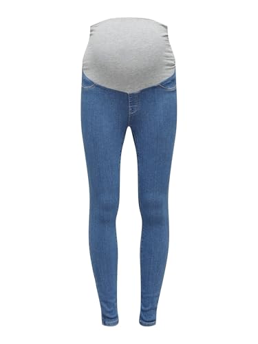 ONLY Women's OLMRAIN Life REG Skinny Jegging MBD DNM Jeans, Medium Blue Denim, XS/32 von ONLY