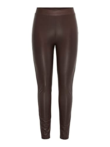 ONLY Damen ONLCOOL Coated Legging NOOS JRS Hose, Chicory Coffee, XXS von ONLY