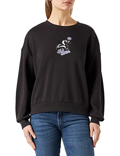 Only Women's ONLDISNEY Life L/S Bambi Box SWT Sweatshirt, Phantom, XS von ONLY