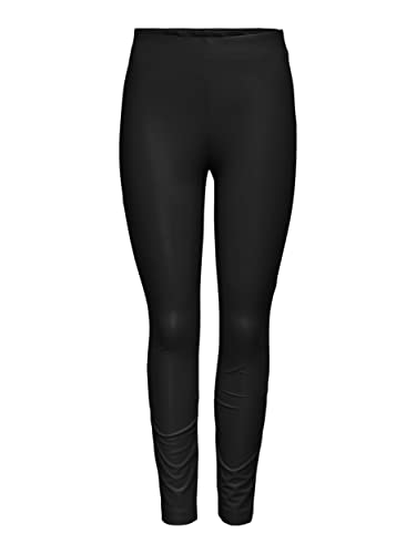 Only Women's ONLHANNA Faux Leather HW Legging CC OTW Pants, Black, XS von ONLY